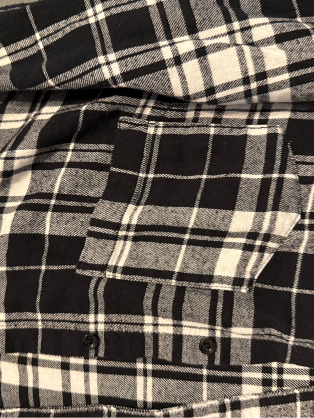 Flannel Dress - Picture 2 of 3